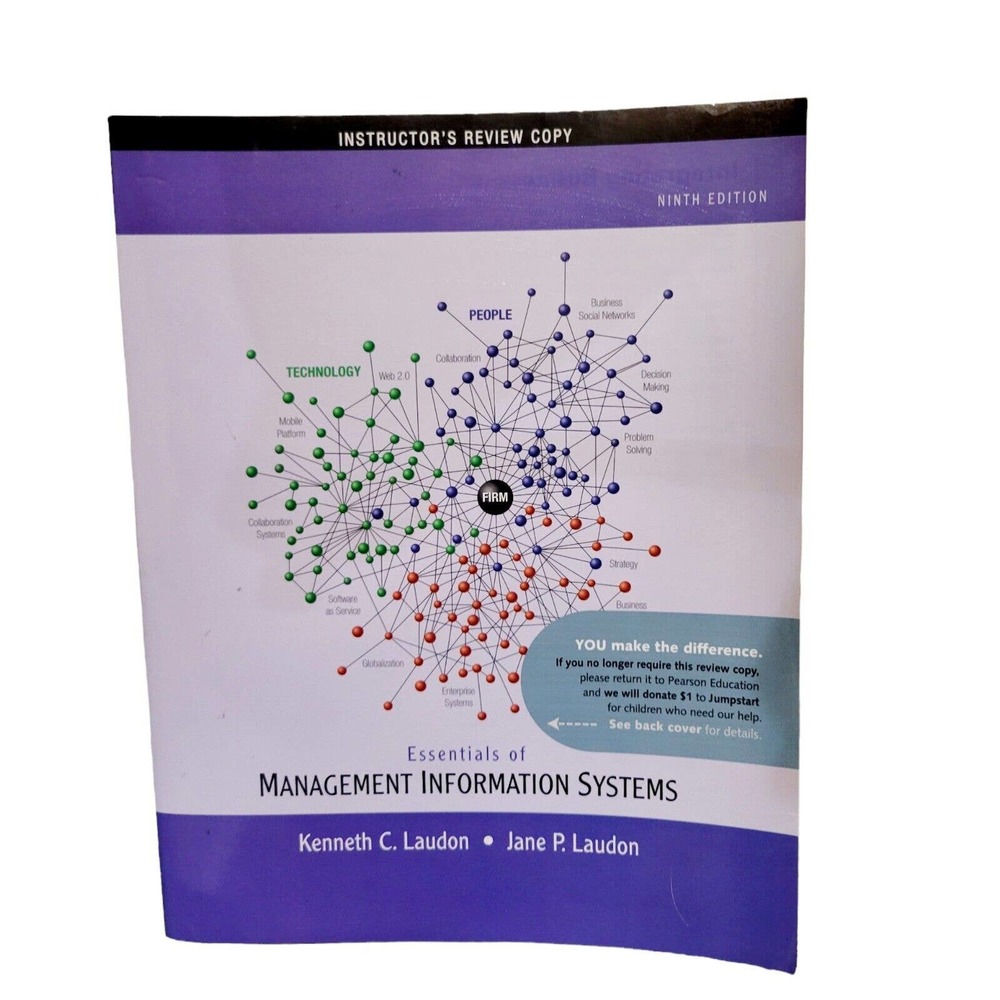 Essentials of Management Information Systems: Instructor's By Kenneth C. Laudon